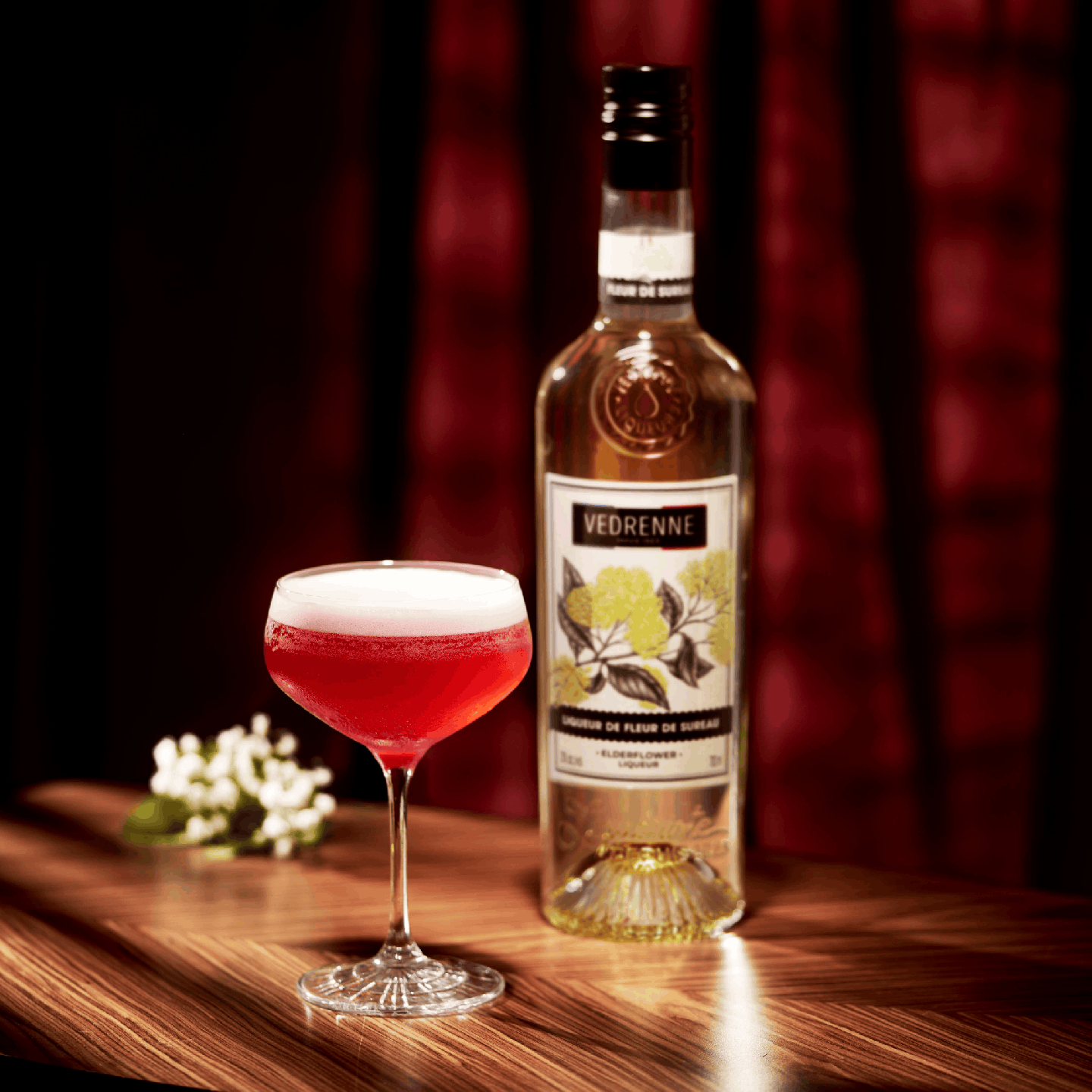 VEDRENNE Elderflower Liqueur 20% - 70cl