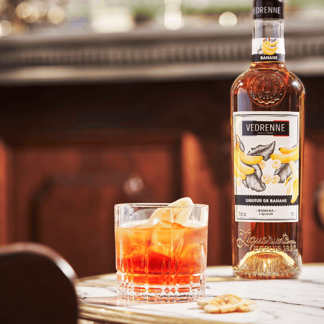 VEDRENNE Banana Liqueur 25% - 70cl