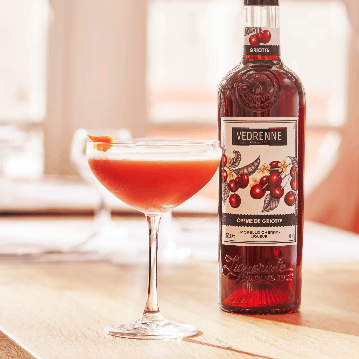 Crème de Griotte VEDRENNE 15% - 70cl