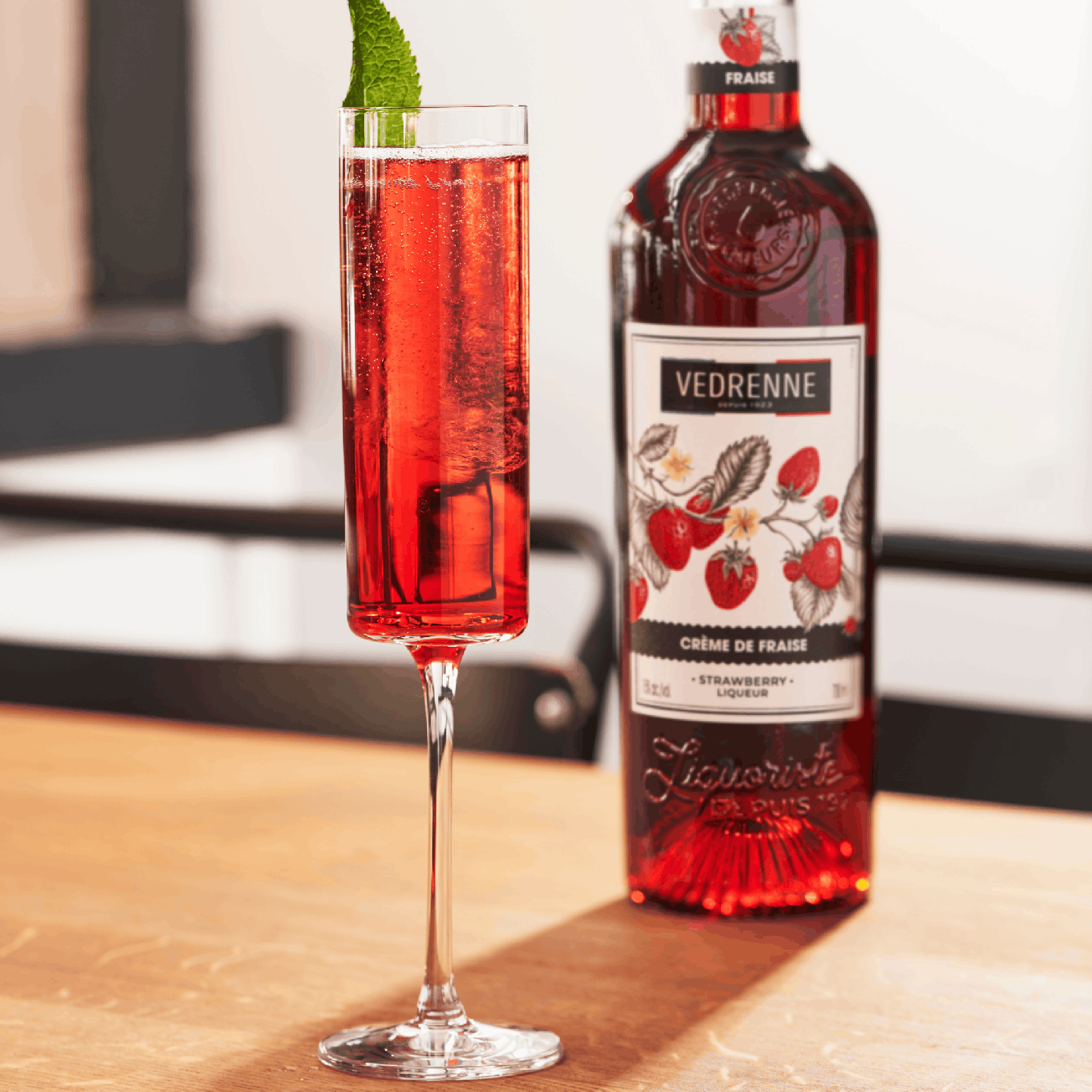 Crème de Fraise VEDRENNE 15% - 70cl