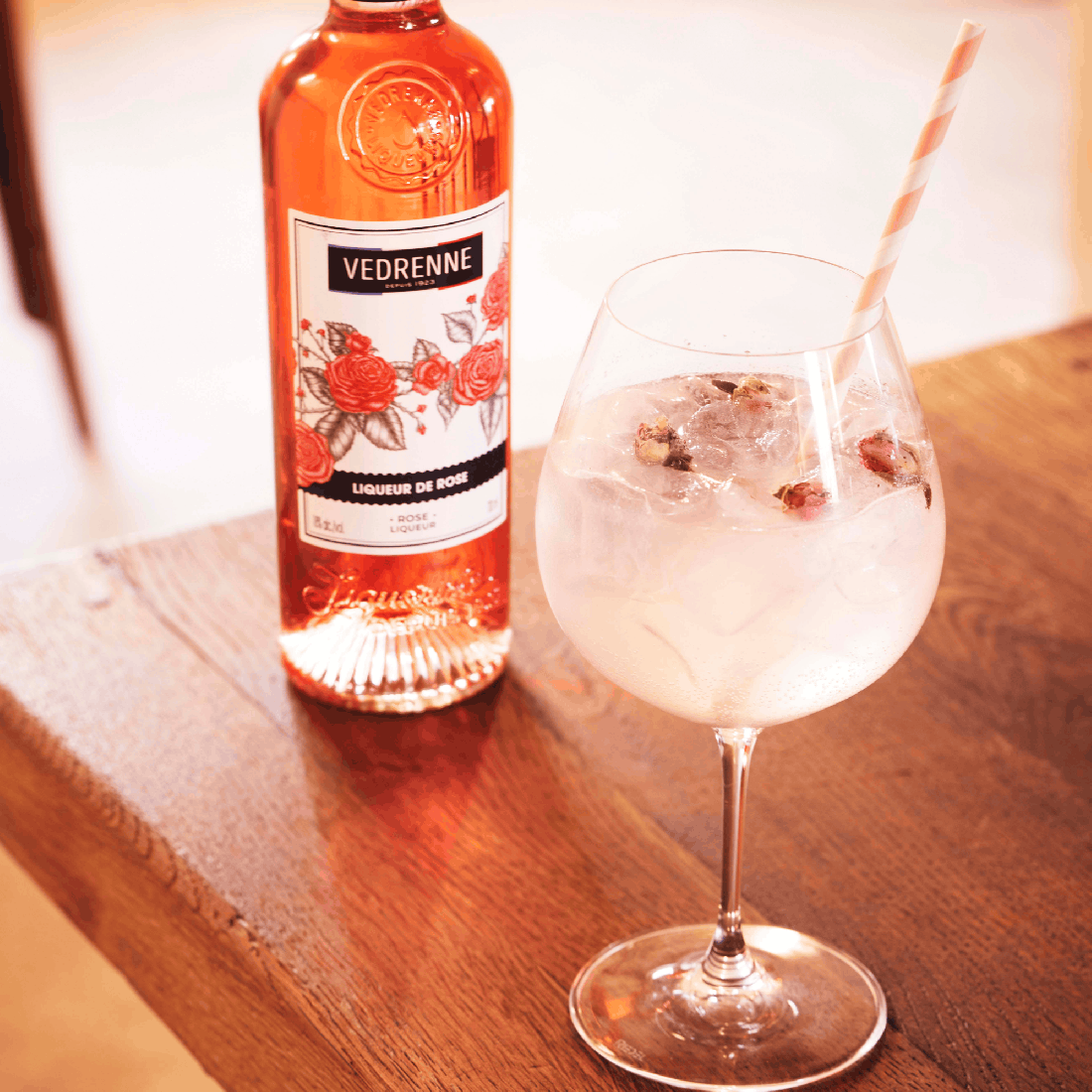 VEDRENNE Rose Liqueur 18% - 70cl