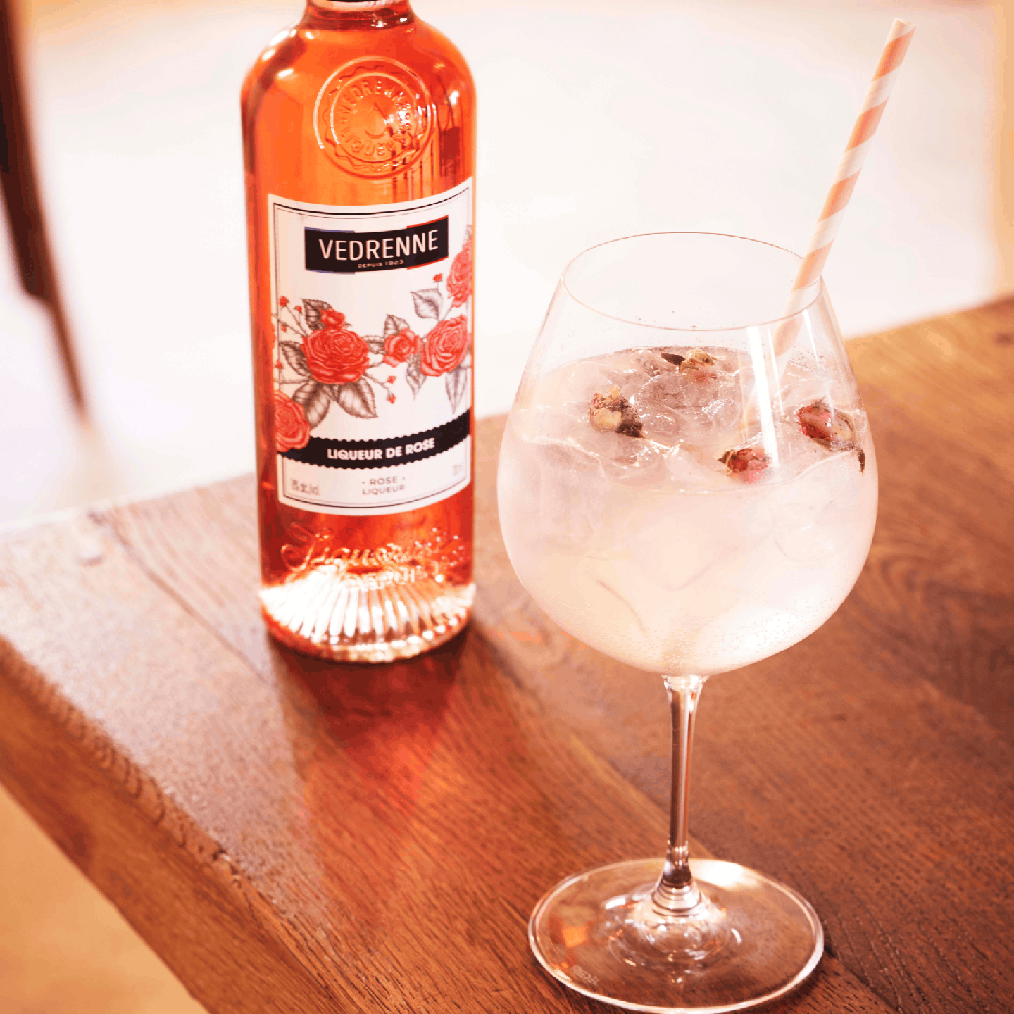 Liqueur de Rose VEDRENNE 18% - 70cl