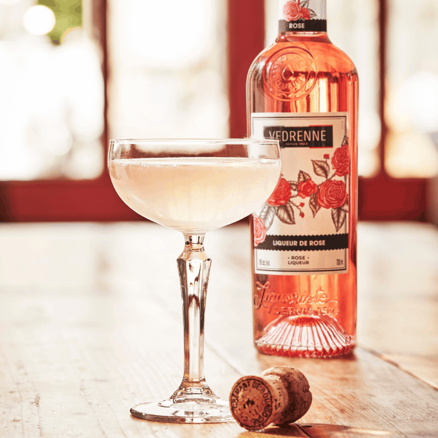 Liqueur de Rose VEDRENNE 18% - 70cl
