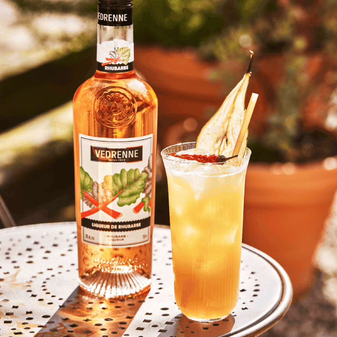 Liqueur de Rhubarbe VEDRENNE 20% - 70cl