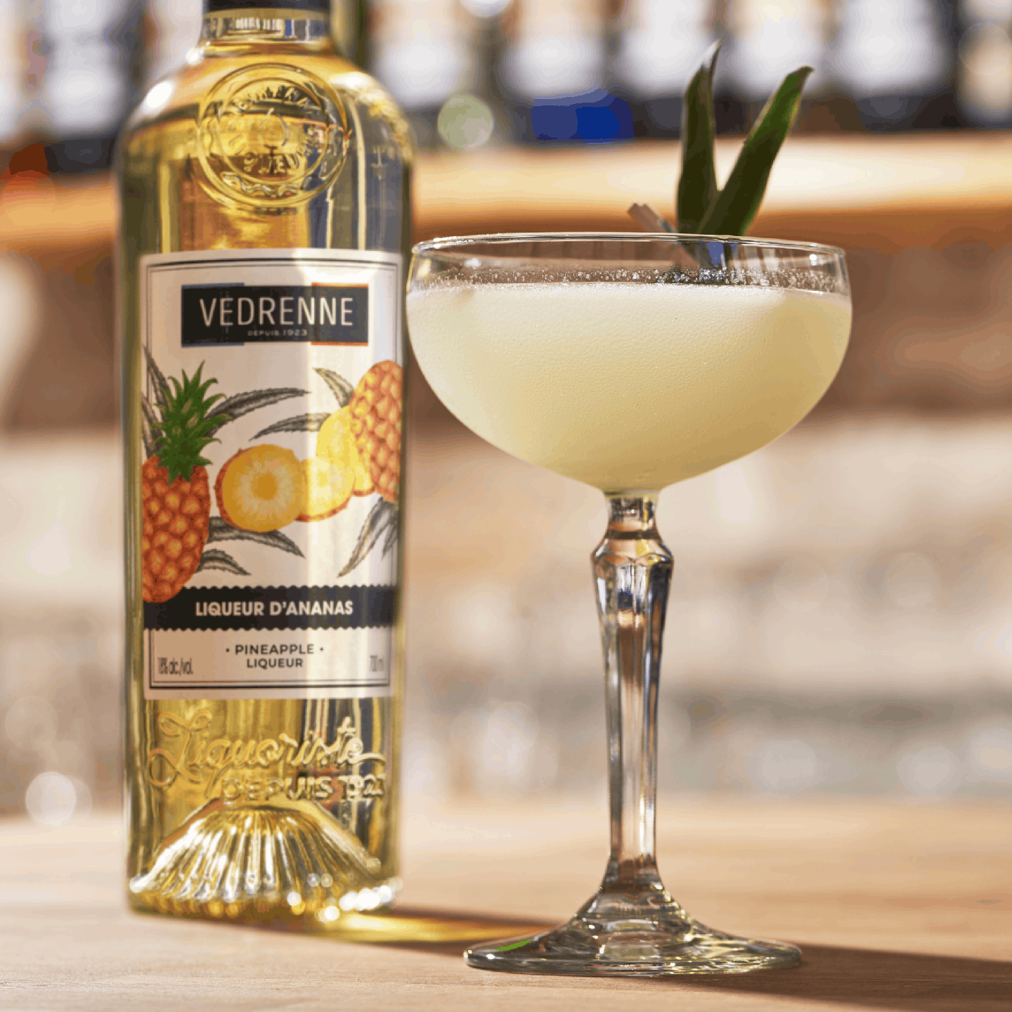 Liqueur d'Ananas VEDRENNE 18% - 70cl