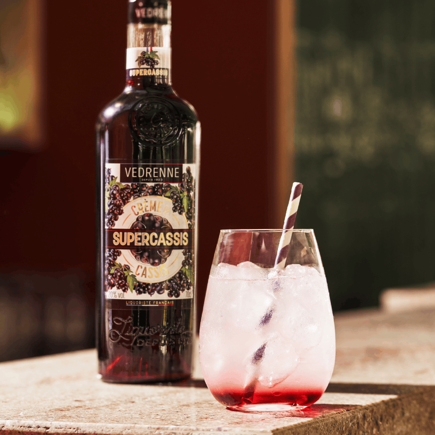Supercassis VEDRENNE Crème de Cassis 20% - 70cl