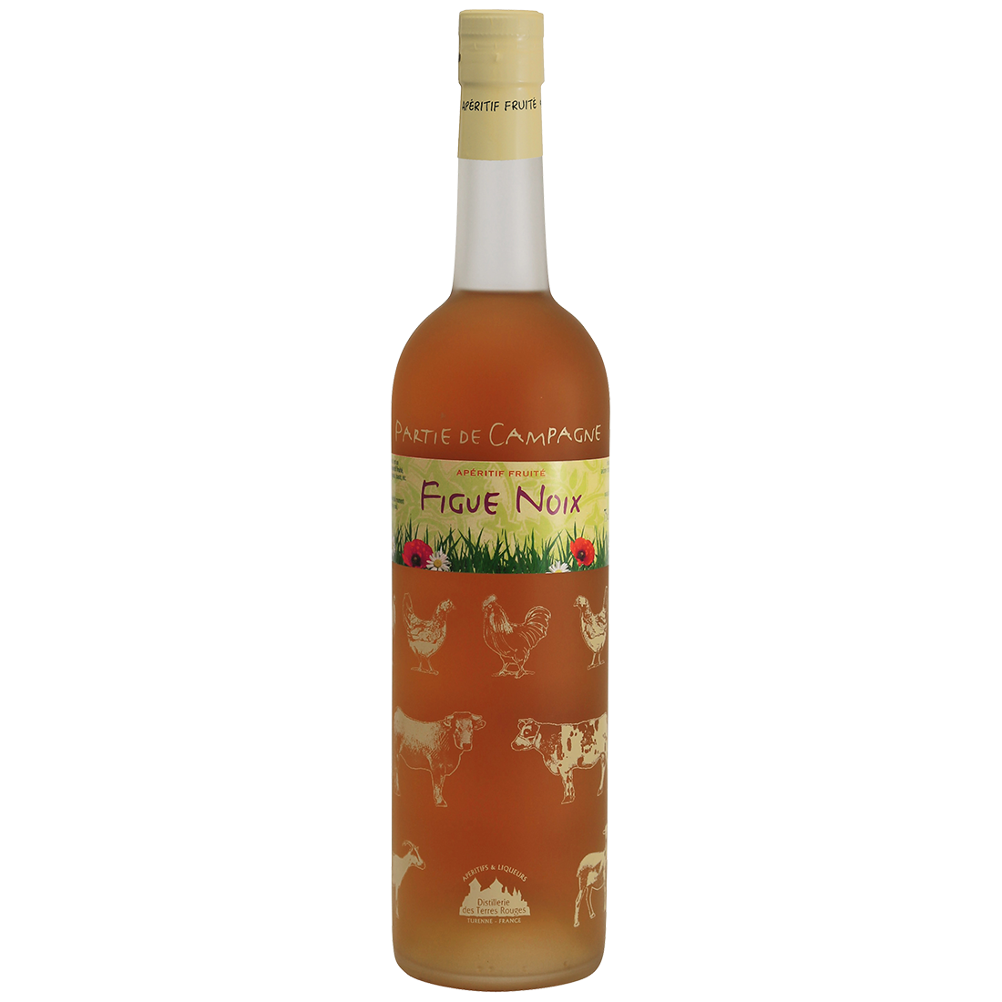 Partie de Campagne - Fig-Walnut Flavored Wine DISTILLERIE DES TERRES ROUGES 12% - 75cl Distillerie des terres rouges - 1