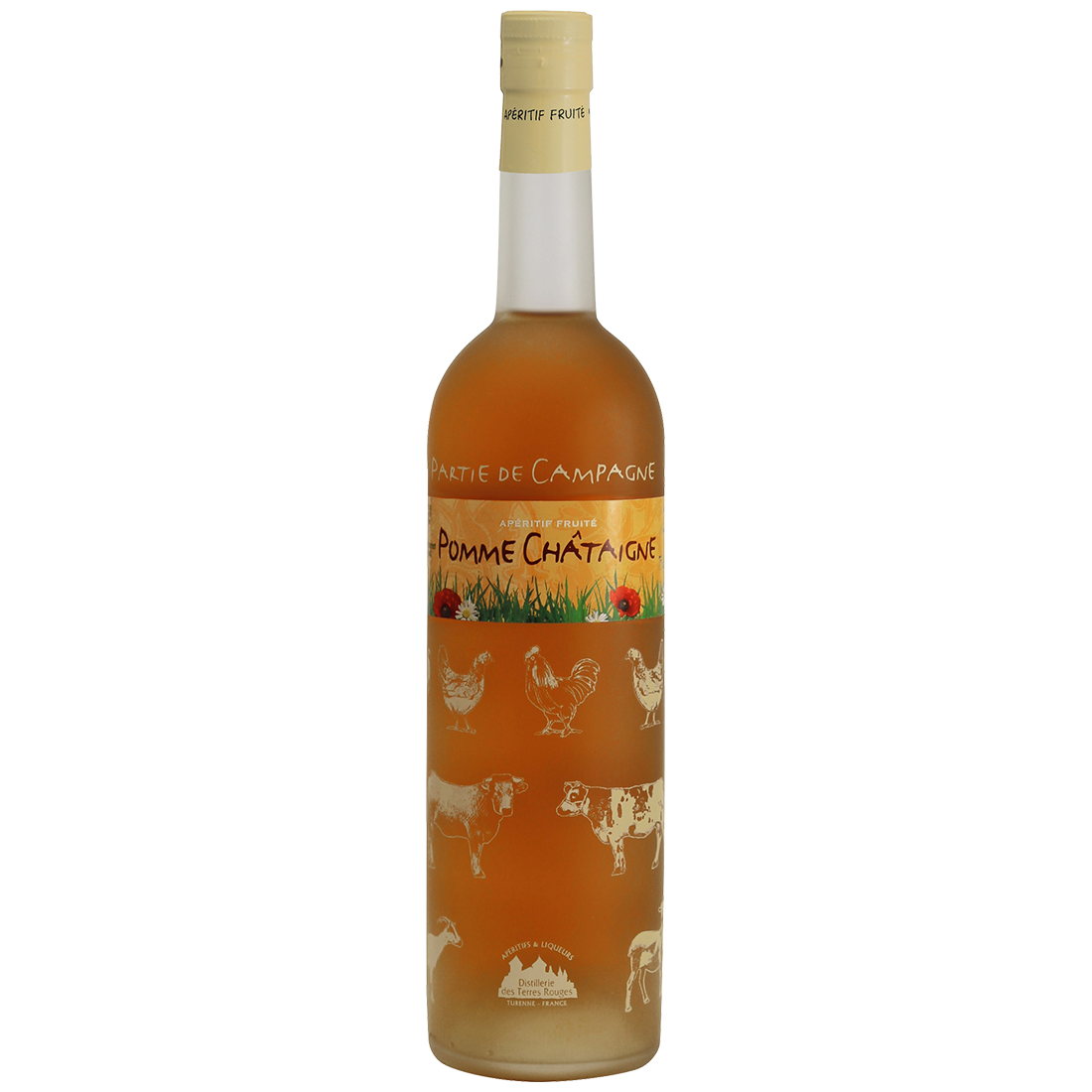Partie de Campagne - Pomme-Châtaigne Vin aromatisé DISTILLERIE DES TERRES ROUGES 12% - 75cl Distillerie des terres rouges - 1