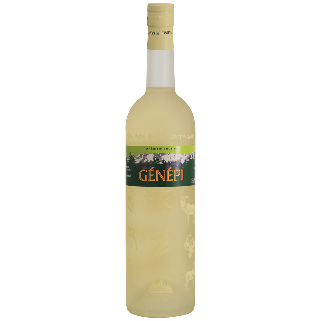 Balade en Montagne - Génépi Vin aromatisé DISTILLERIE DES TERRES ROUGES 12% - 75cl Distillerie des terres rouges - 1