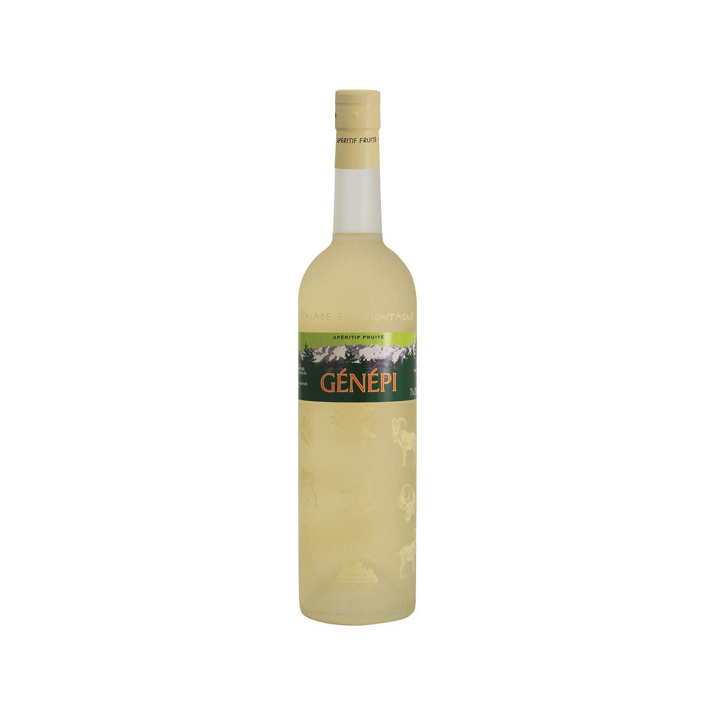 Balade en Montagne - Génépi Flavored Wine DISTILLERIE DES TERRES ROUGES 12% - 75cl Distillerie des terres rouges - 1