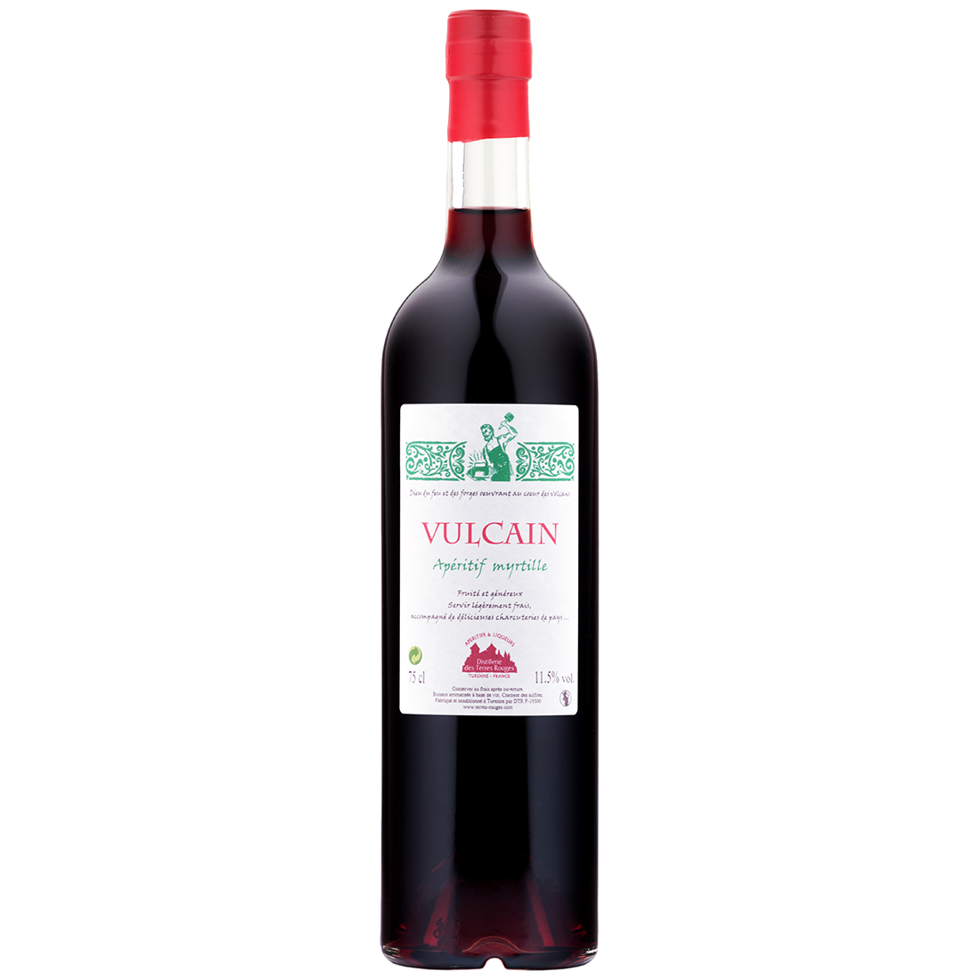 Vulcain DISTILLERIE DES TERRES ROUGES 12% - 75cl Distillerie des terres rouges - 1