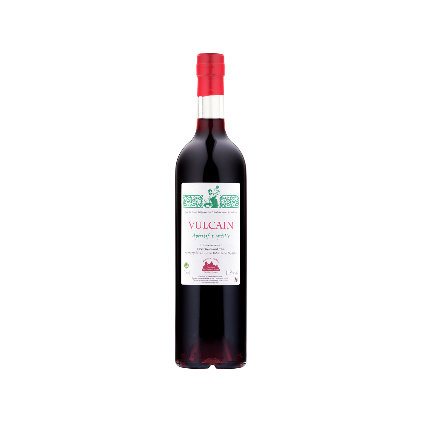 Vulcain DISTILLERIE DES TERRES ROUGES 12% - 75cl Distillerie des terres rouges - 1