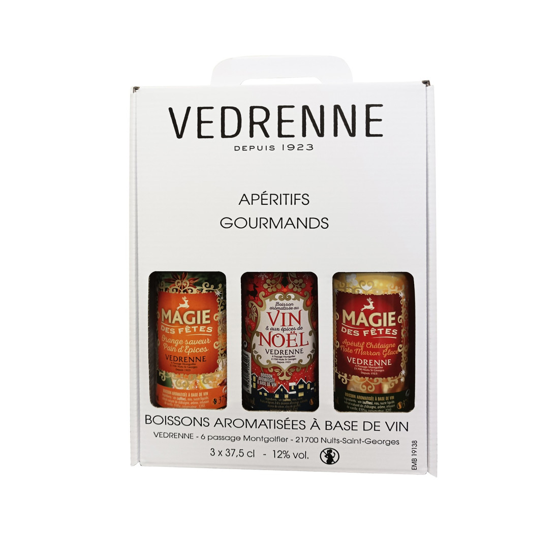 Coffret de Noël Boissons Aromatisées à Base de Vin