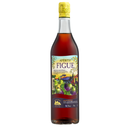 Apéritif Figue - Boisson Spiritueuse DISTILLERIE DES TERRES ROUGES 17% - 70cl