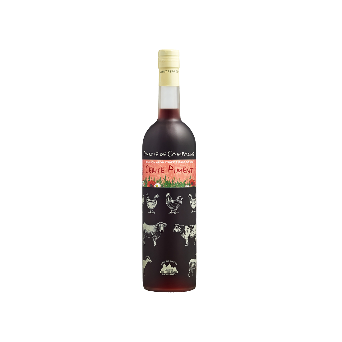 Partie de Campagne - BABV Cerise Piment DISTILLERIE DES TERRES ROUGES 12% - 75cl