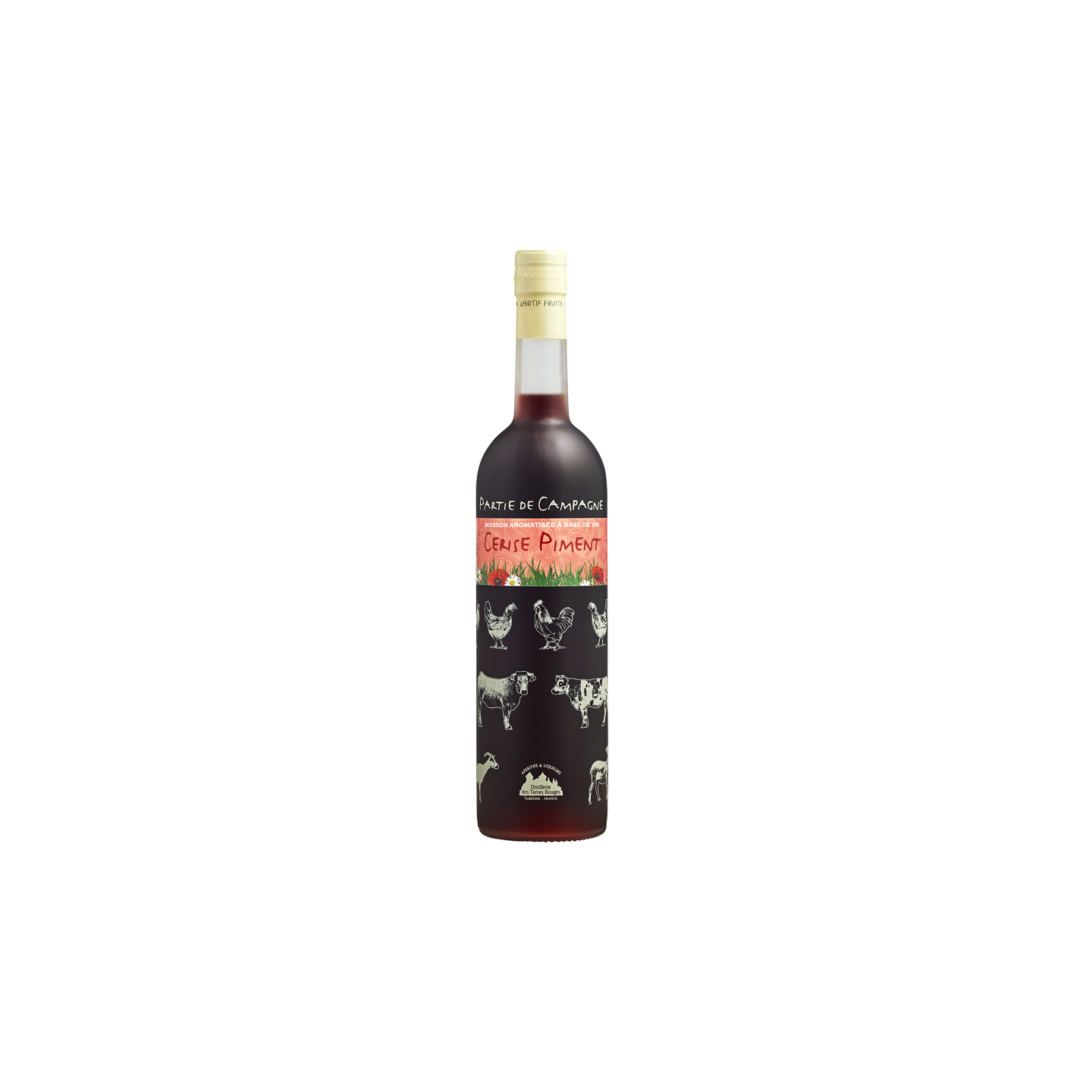 Partie de Campagne - BABV Cerise Piment DISTILLERIE DES TERRES ROUGES 12% - 75cl