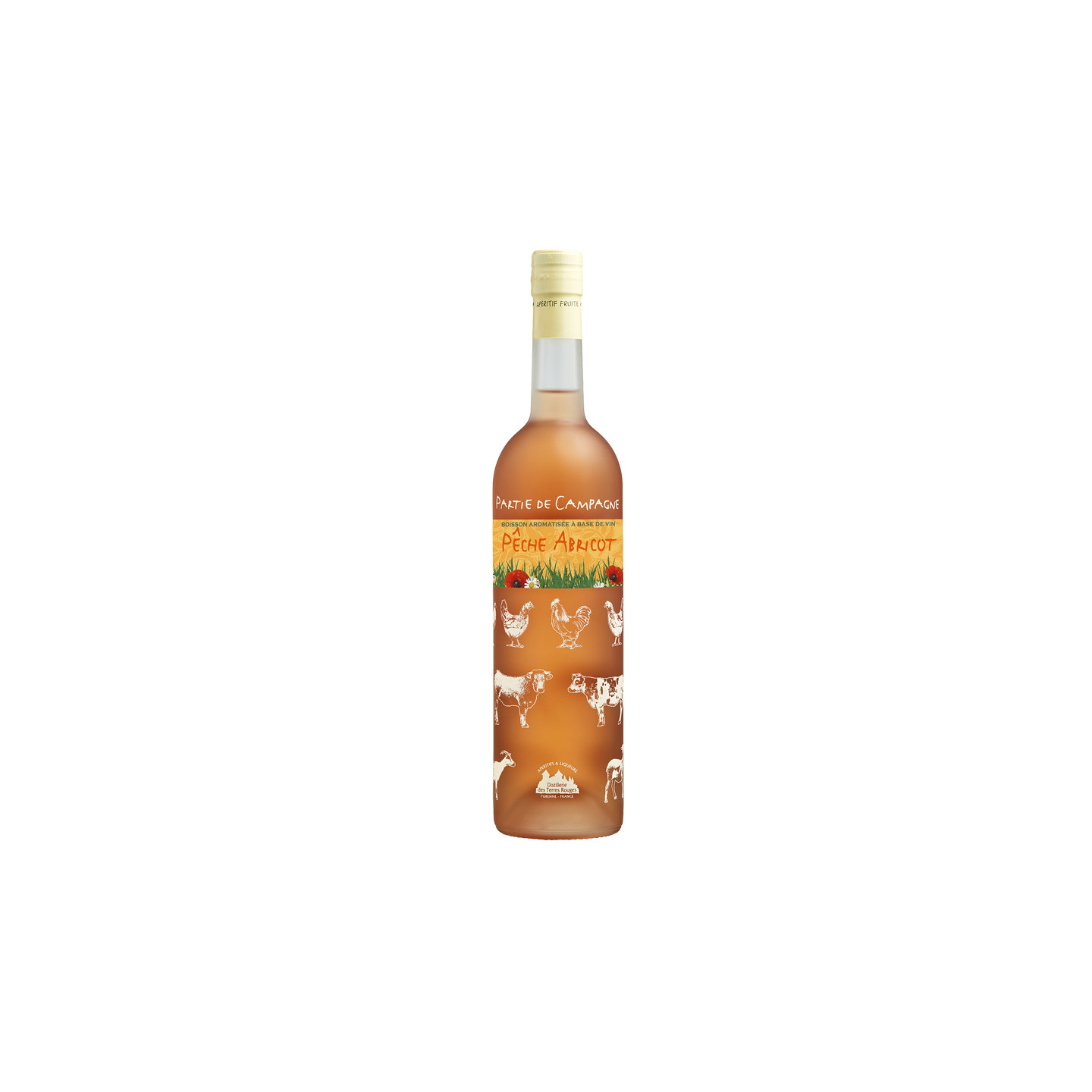 Partie de Campagne - Peach-Apricot BABV DISTILLERIE DES TERRES ROUGES 12% - 75cl