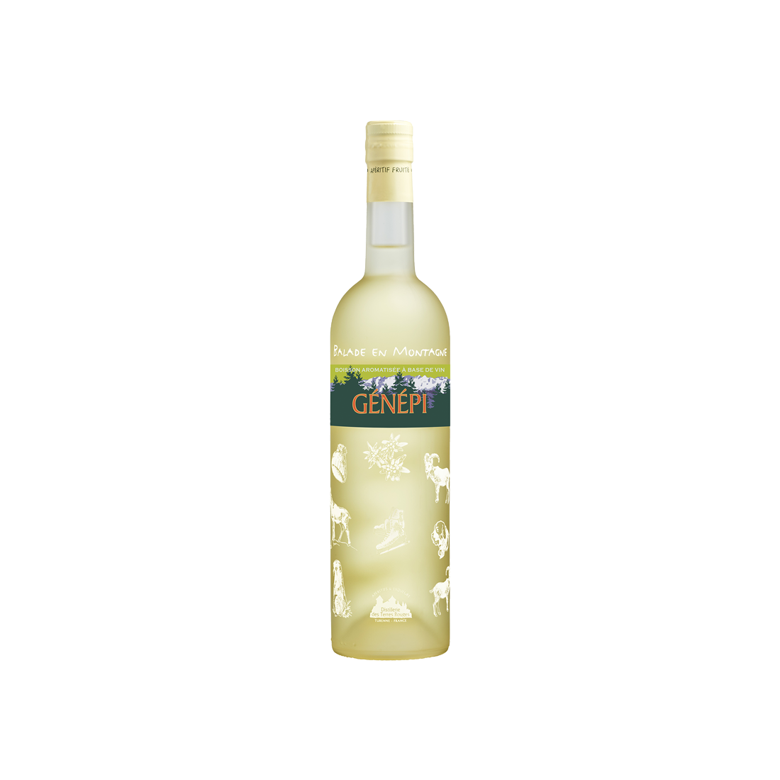 Artisanal Génépi Distillerie Des Terres Rouges 12% - 75cl