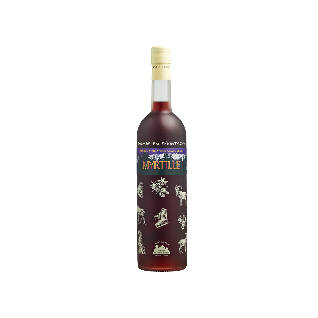 Balade en Montagne - BABV Myrtille DISTILLERIE DES TERRES ROUGES 12% - 75cl