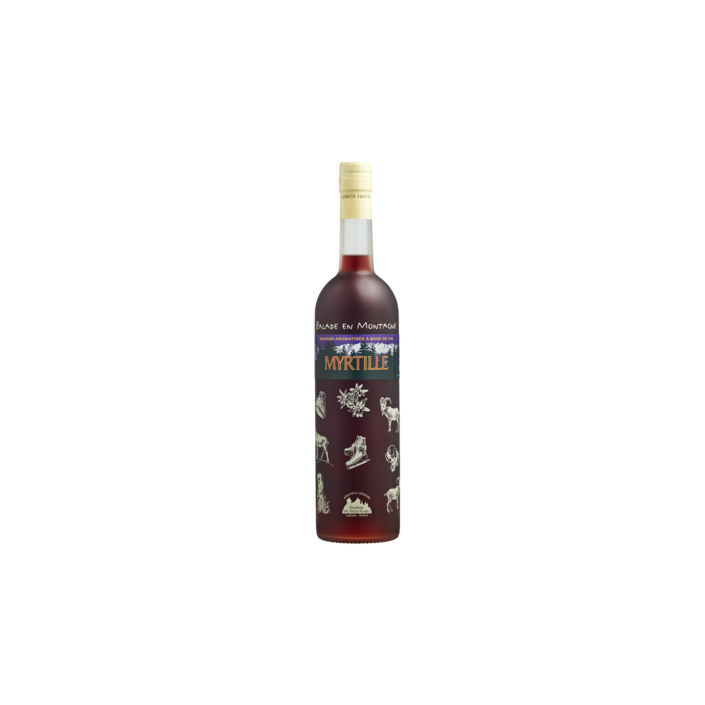 Balade en Montagne - BABV Myrtille DISTILLERIE DES TERRES ROUGES 12% - 75cl