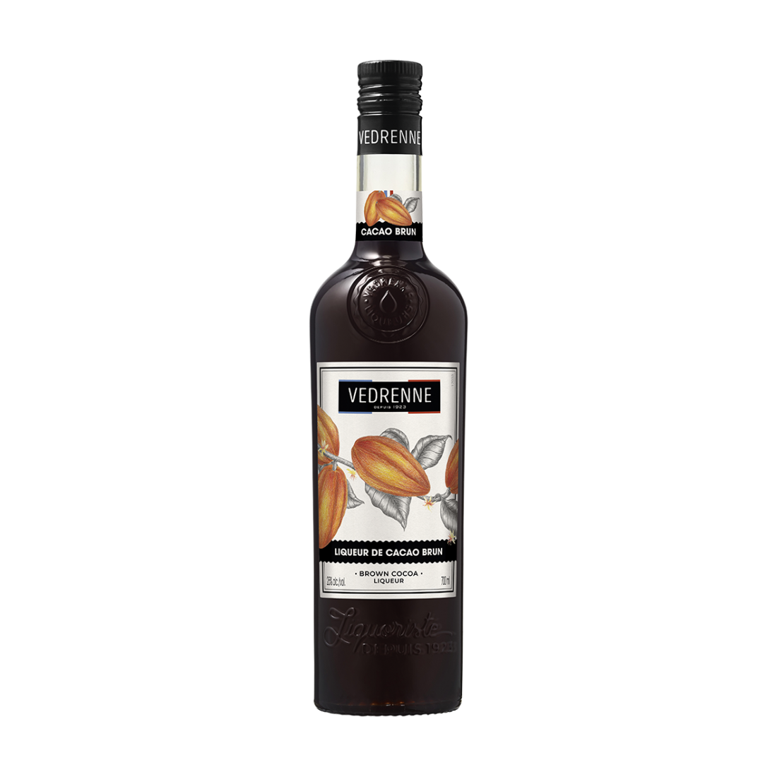 Crème de Cacao Brun VEDRENNE 25% - 70cl