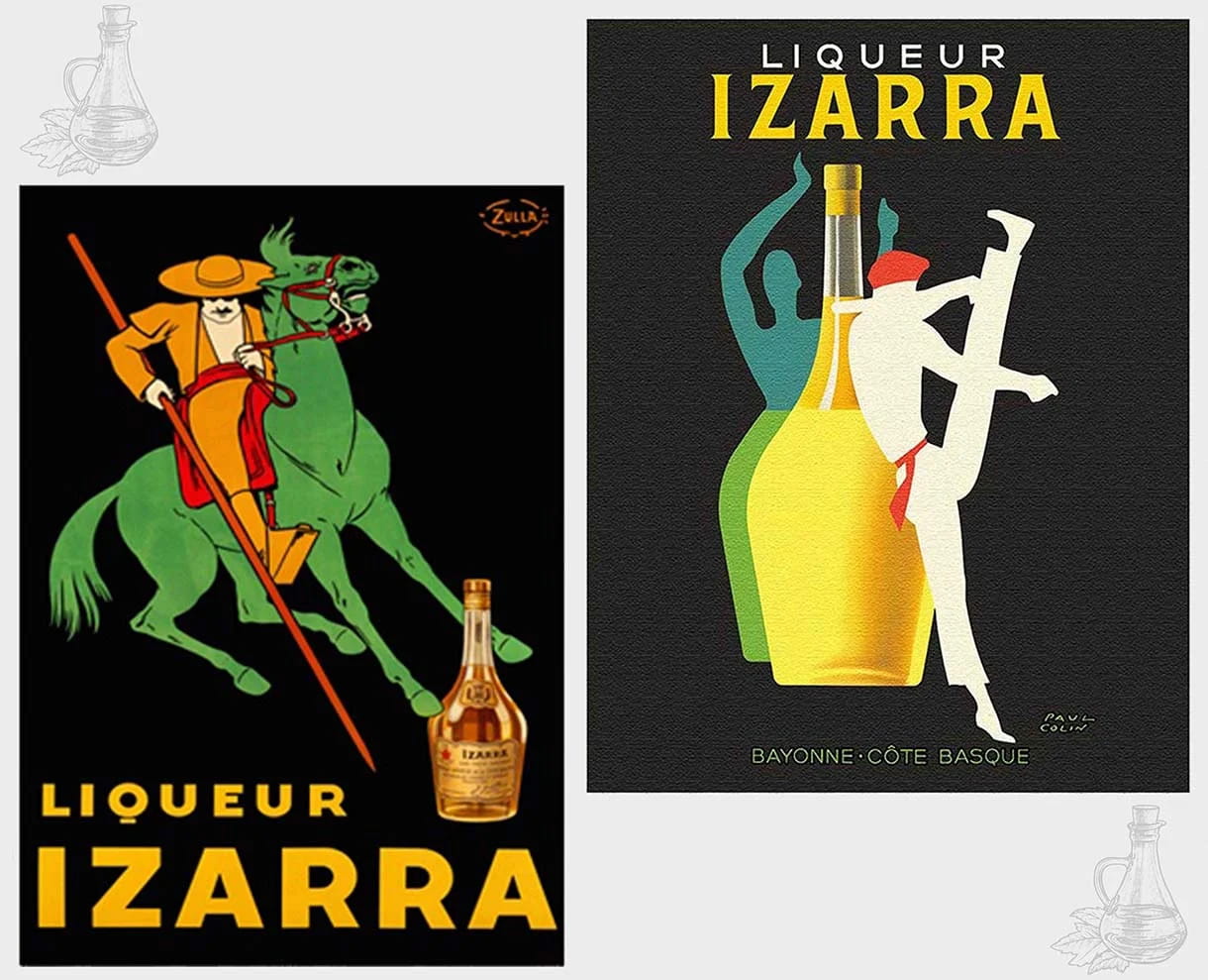 Affiches Izarra de Zulla et Paul Colin