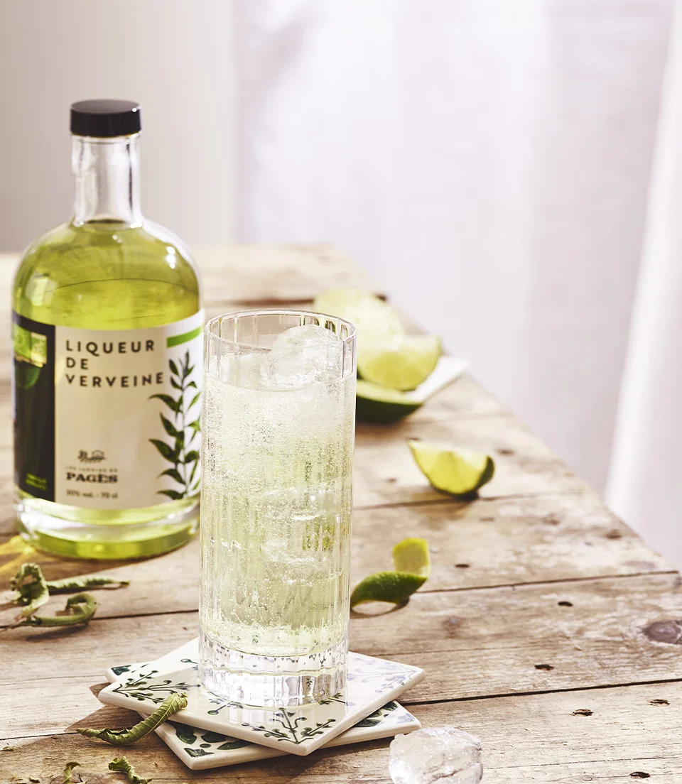 Liqueur de verveine bio Les Jardins de Pagès