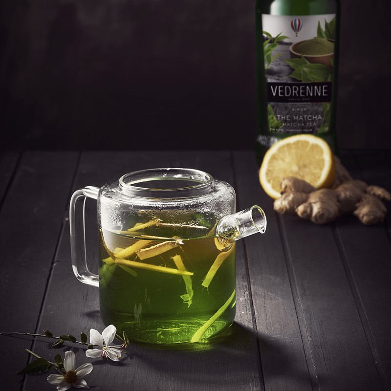 THÉ VERT BASILIC, GINGEMBRE ET CITRON JAUNE