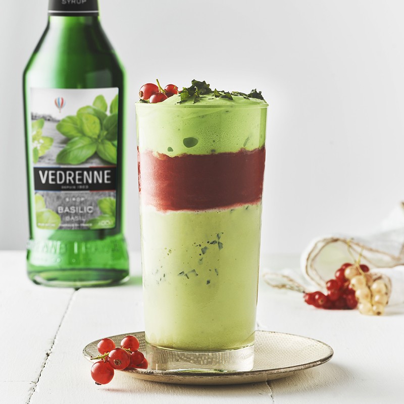 SMOOTHIE BASILIC GROSEILLE