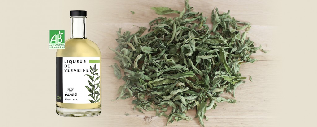 NOUVEAU ! LIQUEUR DE VERVEINE BIO LES JARDINS DE PAGÈS