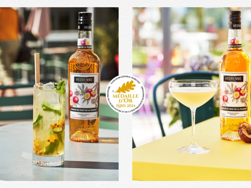 LA LIQUEUR DE FRUIT DE LA PASSION RÉCOMPENSÉE 