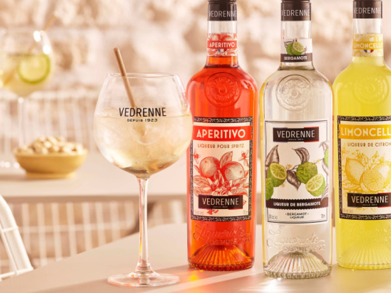Collection de liqueurs pour Spritz  par VEDRENNE